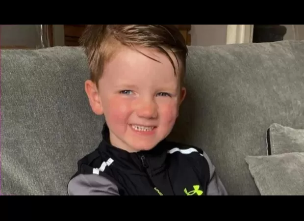 5-year-old British boy drowns on first holiday abroad when he falls into a pool.
