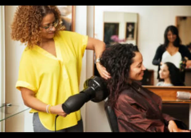 Hairdressers are providing support for Black women's mental health by being allies.
