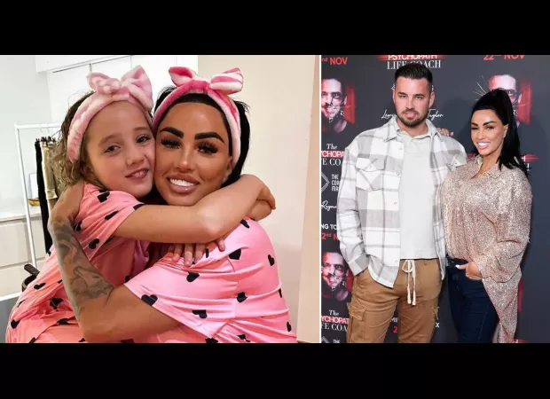 Bunny, 9, confirms Katie Price and Carl Woods' split.