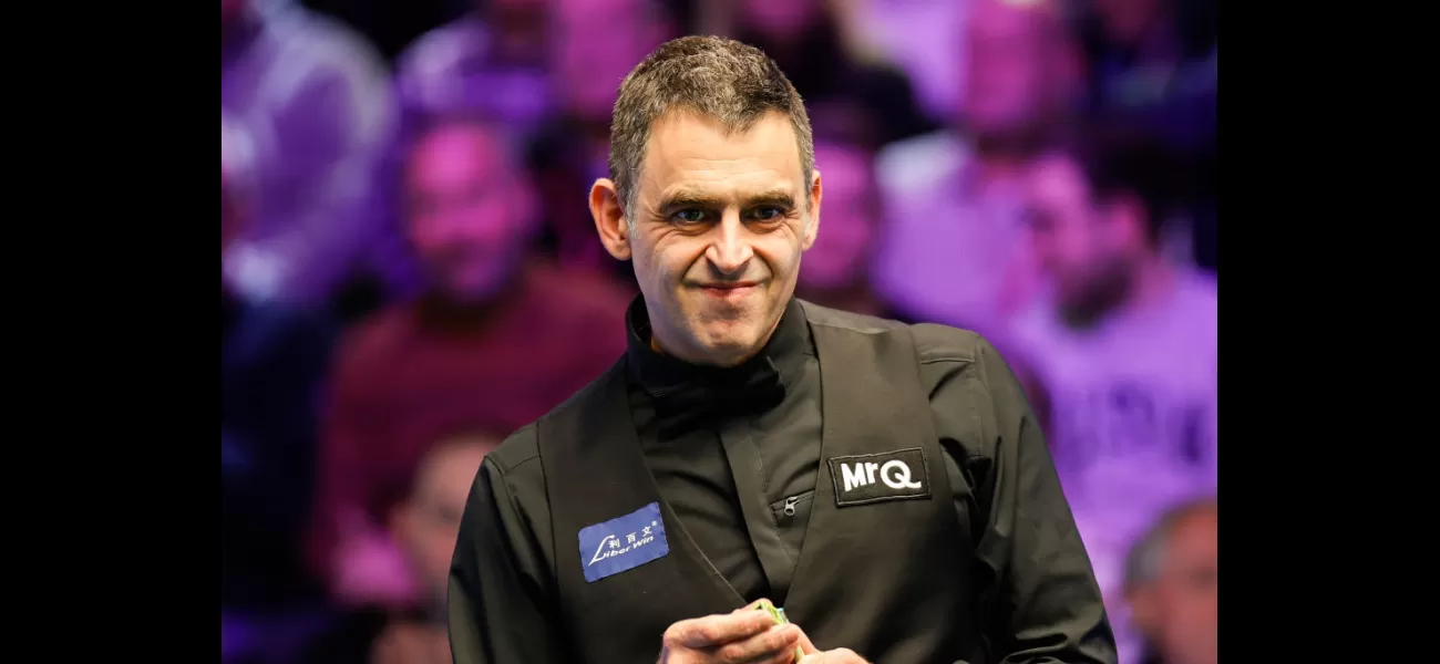 Snooker bosses asked Ronnie O’Sullivan to think about his future.