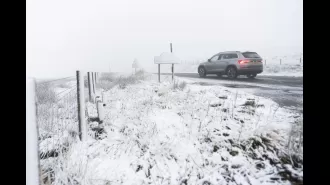 Cold weather warning issued; more snow on the way for UK.