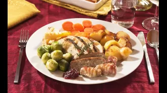 Shoppers warned that Christmas dinner may not be fully stocked on shelves.