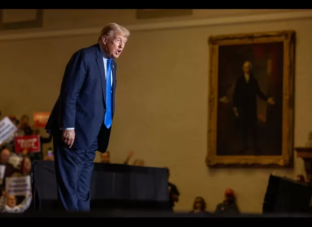 Trump denies any cognitive impairment after confusing Obama and Biden.