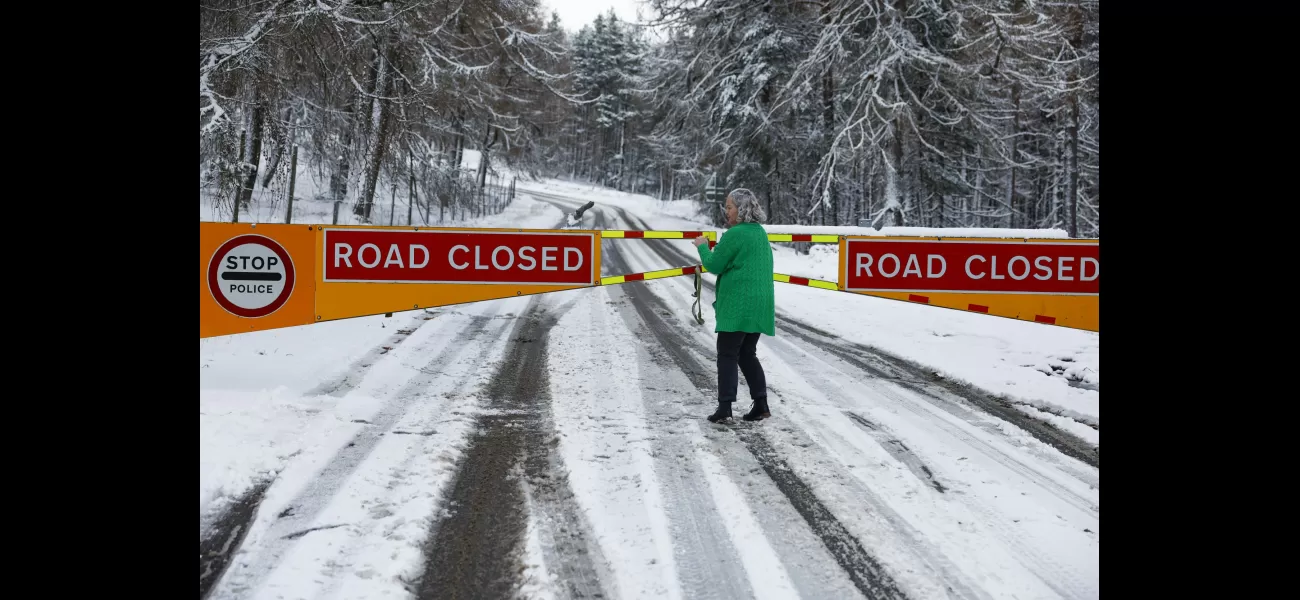 UK facing cold snap with four weather warnings in place.