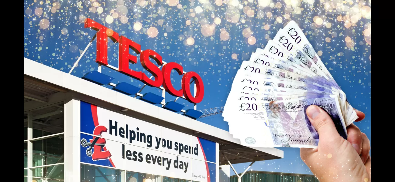 Tesco is giving away £500 to shoppers this Christmas - find out how to get yours.