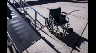 Federal investigation launched after video of airport workers damaging wheelchair goes viral.