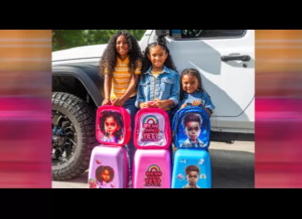 Brand creates travel gear to celebrate kids of color, owned by a Black person.