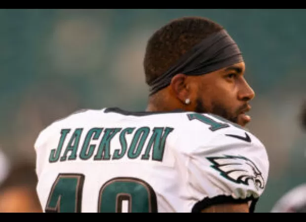 DeSean Jackson retires after 15 years in the NFL; Eagles recognize him as an honorary captain.