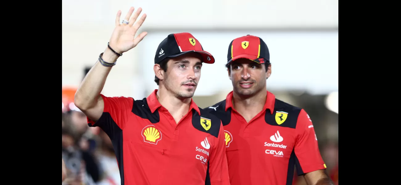 Ferrari chairman provides significant insight into the futures of Charles Leclerc and Carlos Sainz.