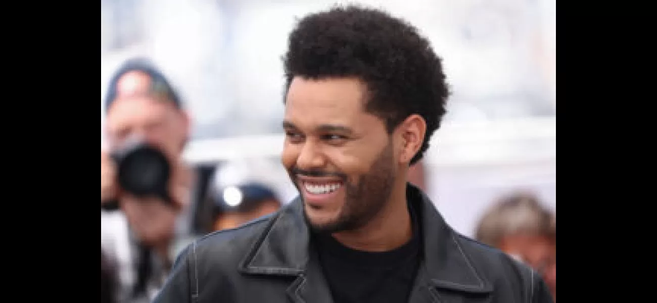 The Weeknd donated $2.5 million to Gaza, providing over 4 million meals.