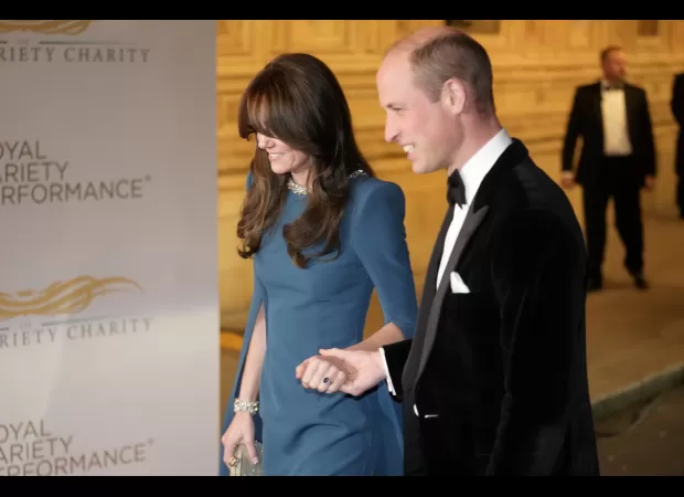 William & Kate didn't let 'racism' controversy ruin their Royal Variety performance.