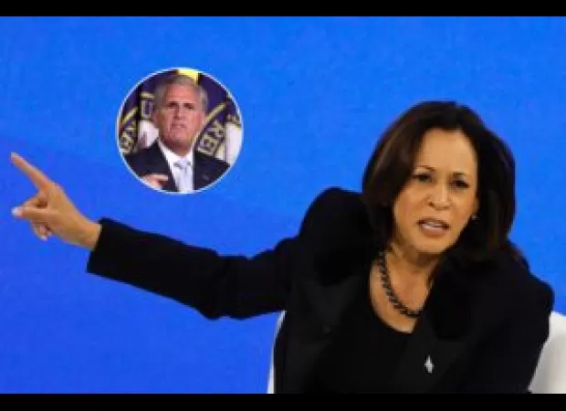 VP Harris defends Biden against attacks, standing by his side.