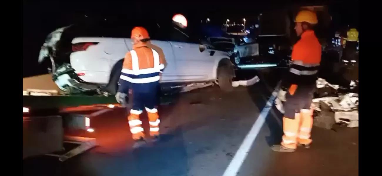 Man, 36, from Britain dies in Ibiza crash when Range Rover collides with dustbin lorry.