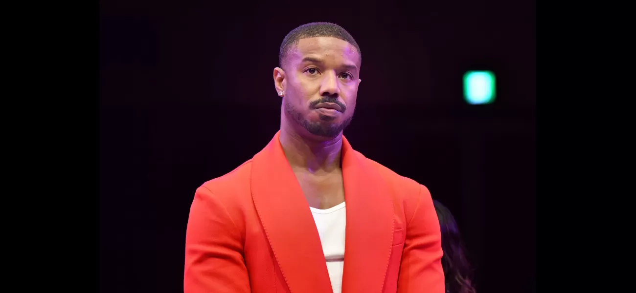 Michael B Jordan involved in car accident, causing shock.