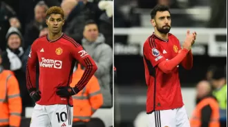 Paul Scholes criticises Marcus Rashford and Bruno Fernandes after Man Utd's defeat at Newcastle.