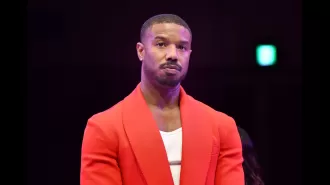 Michael B Jordan involved in car accident, causing shock.