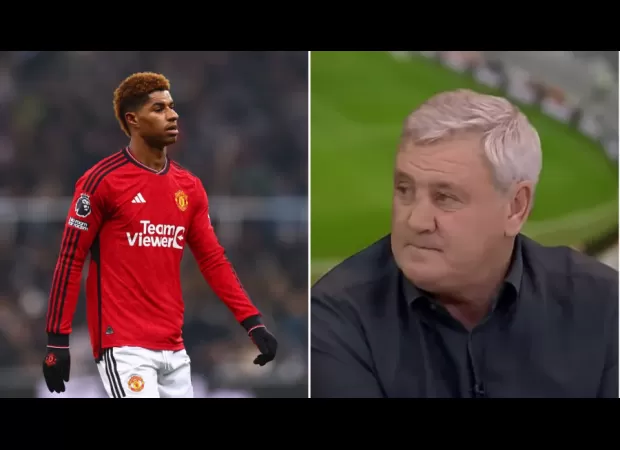 Steve Bruce warns Marcus Rashford to reflect on his behavior after Newcastle loss.