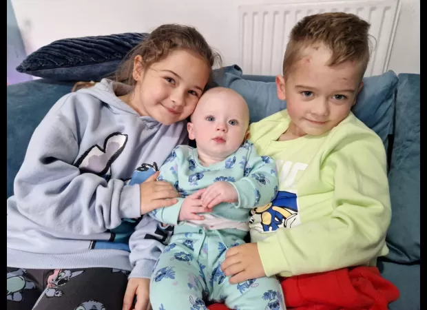 Mum warns parents to be vigilant during Christmas after son fell into coma.