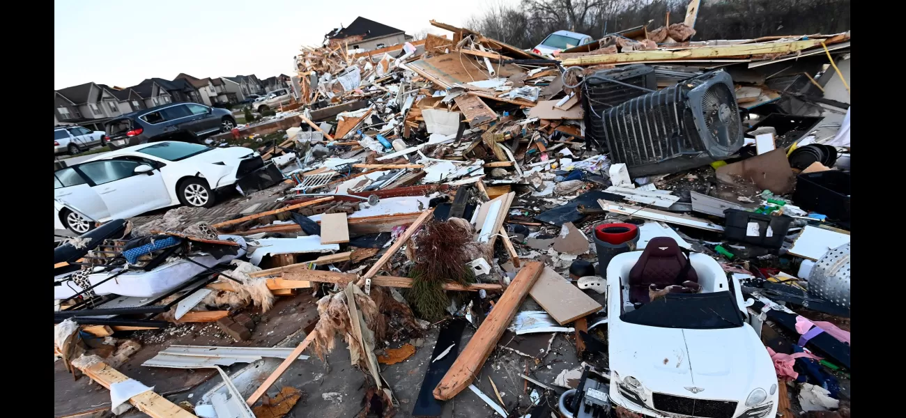 Mom and son among six dead after tornado destruction.