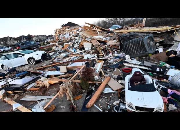 Mom and son among six dead after tornado destruction.