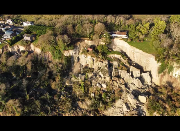 20 homes forced to evacuate due to landslide two weeks before Christmas.