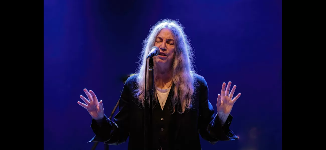 Patti Smith, 76, hospitalized with sudden illness.