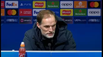 Thomas Tuchel points out two issues at Man United following their UCL elimination.