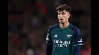 Peter Bosz praises Kai Havertz for his performance in the Arsenal Champions League draw, calling it 