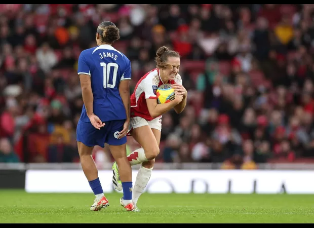 Chelsea manager Emma Hayes claims Lauren James was racially profiled.