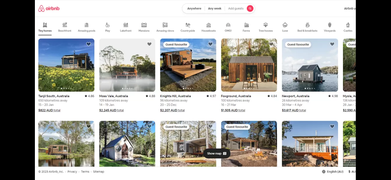 Airbnb to compensate Australians for mistaken pricing, up to $30M.