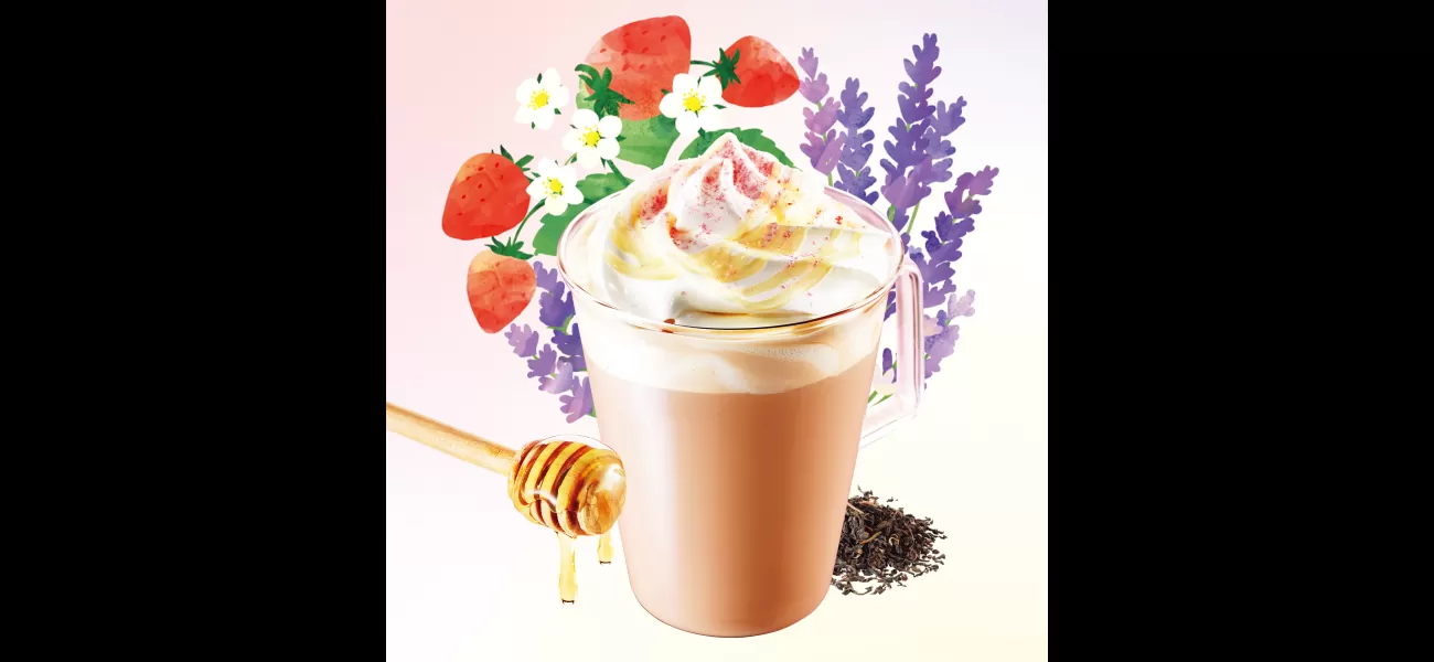 Starbucks Japan introduces a unique Frappuccino with sticky rice and roasted green tea to celebrate the New Year.