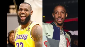 LeBron welcomes Ja Morant back to the NBA after a brief absence.