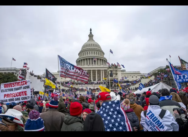 Ex-leader of far-right group sentenced to 3.3 years in prison for plotting Capitol riot.