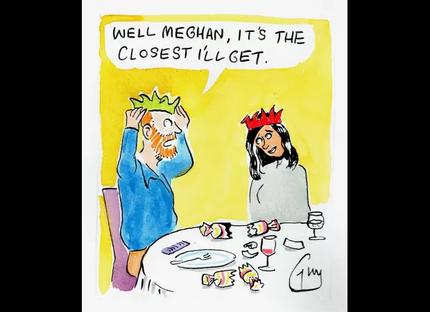 A daily comic strip about the lives of commuters in a big city, created by Guy Venables.