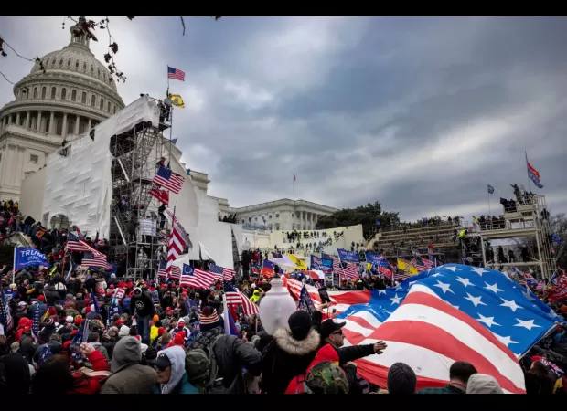 Charles Donohoe of the Proud Boys sentenced to 3 years for involvement in Capitol riots.