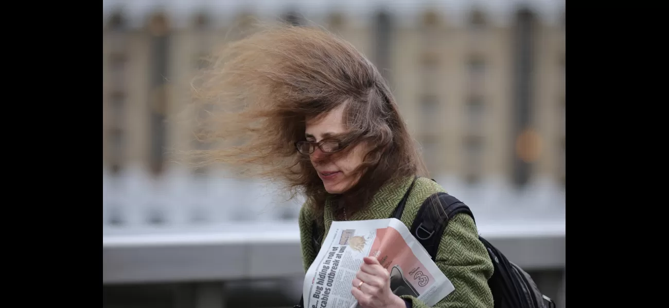 Storm Pia moves away, bringing milder weather to Britain.