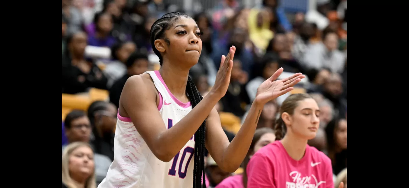 People in Baltimore came out to show their support for Angel Reese at the LSU vs. Coppin State game.