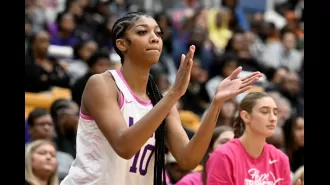 People in Baltimore came out to show their support for Angel Reese at the LSU vs. Coppin State game.