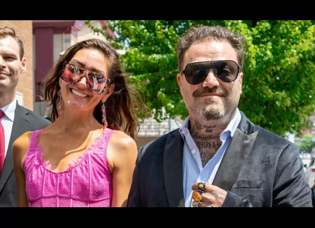 Bam Margera is engaged after a quick courtship.