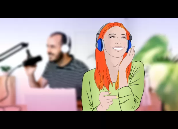 I make audio erotica for my partner to enjoy with my sexy words.