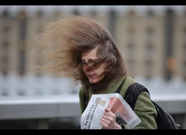 Storm Pia moves away, bringing milder weather to Britain.