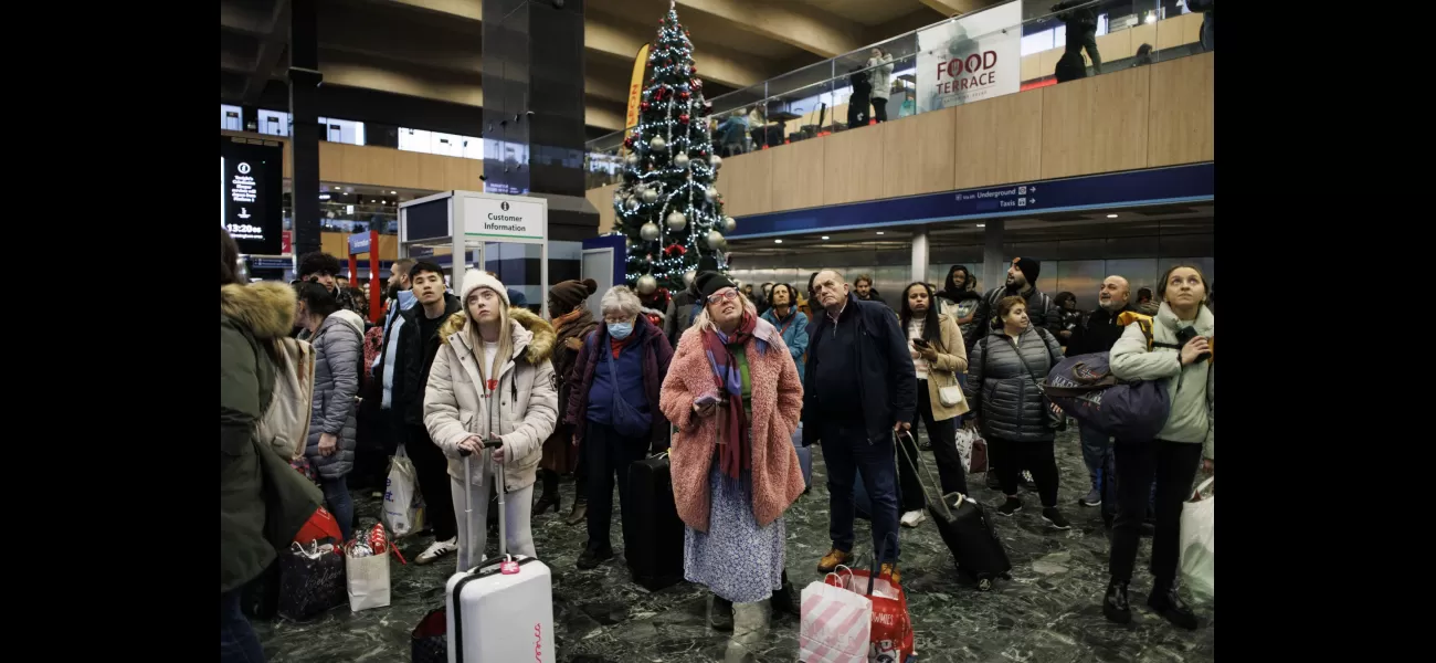 UK faces disruption on Christmas Eve due to high speed winds warned by Met Office.