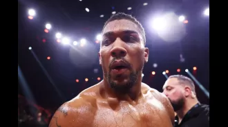 Anthony Joshua congratulates Tyson Fury on his success, after a successful win against Otto Wallin.
