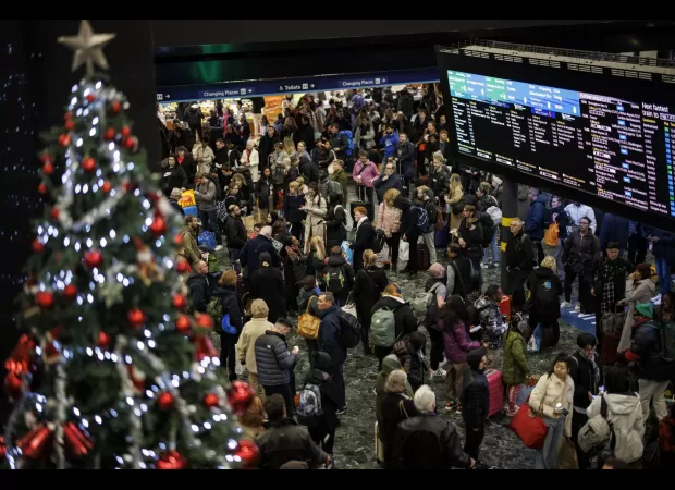 Met Office warns of more travel disruption for Christmas, with seven alerts issued.