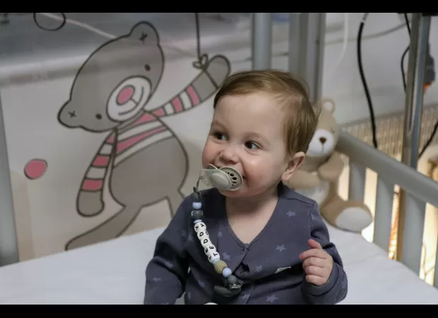 Mum saves son's life by donating part of her liver to treat rare condition.