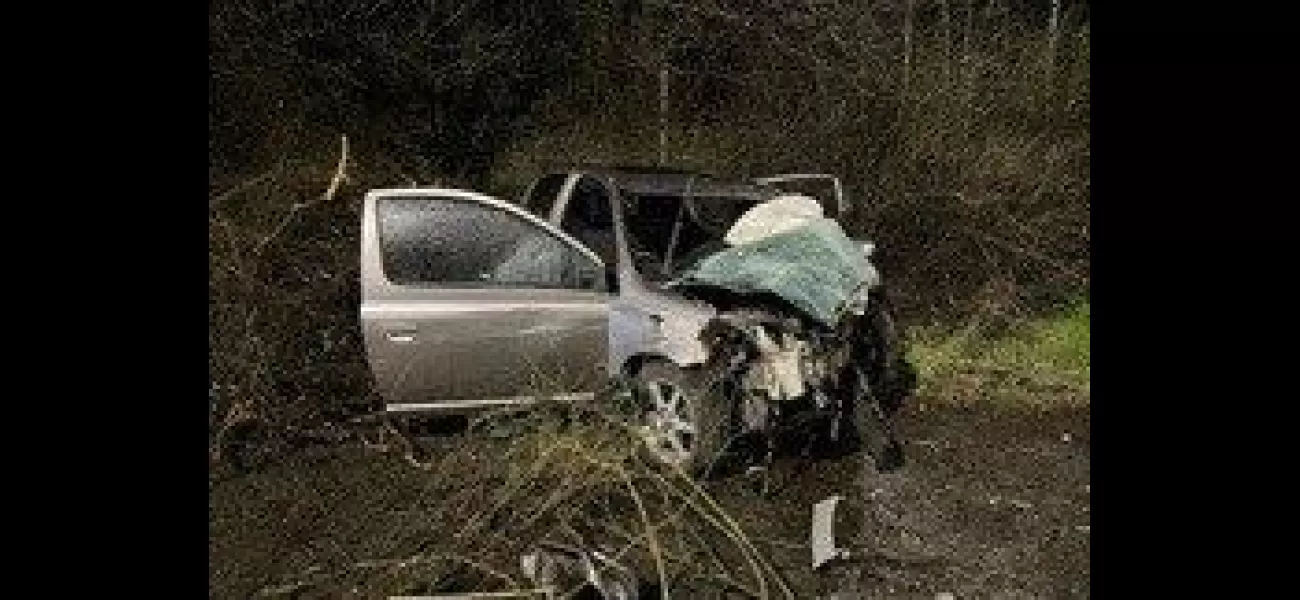 Driver falls asleep after 12-hour shift, causing Christmas Day crash.