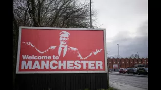 Sir Jim Ratcliffe celebrates his minority takeover of Manchester United, expressing his excitement.