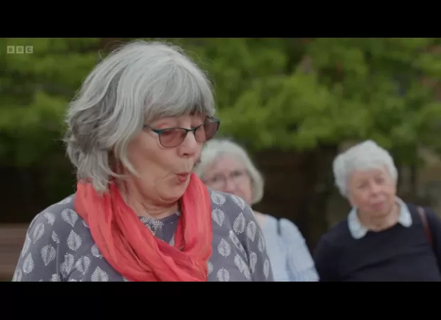 Viewers of Antiques Roadshow react with surprise to a jewellery segment filled with playful double meanings.