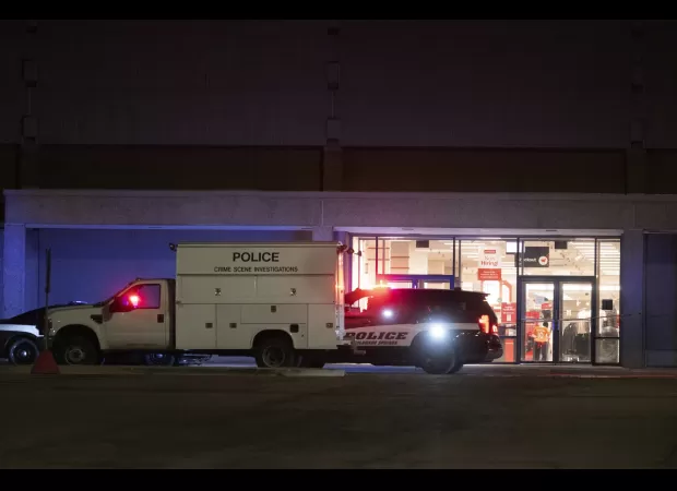 One person died in a shooting at a mall on Christmas Eve following an altercation.