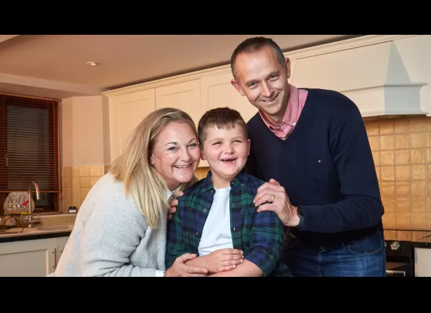 4-yr-old unusually quiet; doctor's words confirming mom's fear.